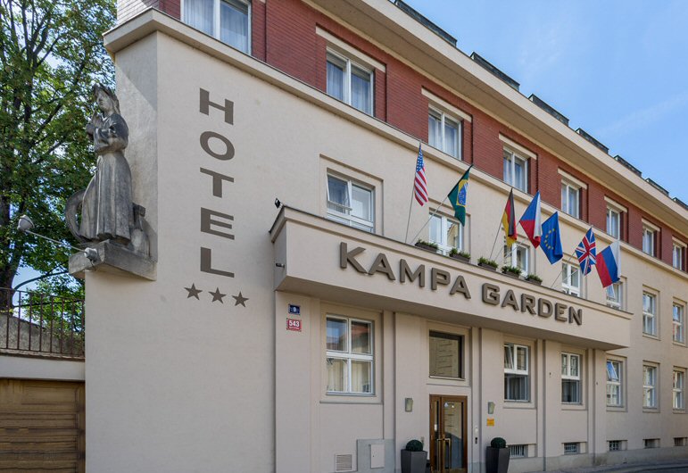 Hotelu Kampa Garden Praha 7